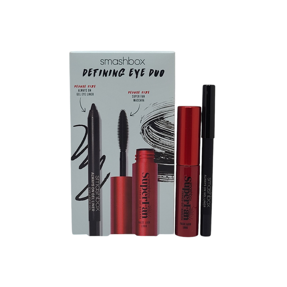 Smashbox Defining Eye Duo- Always On Gel Eye Liner & Super Fan Mascara - Picture 7 of 7